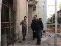 刘昌林书记检查指导马道分院儿科住院部改建工作