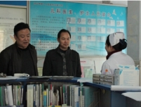 徐峰副院长到马道分院检查麻疹防治工作